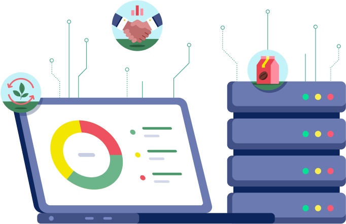 Connect your B2B product with data - SVG